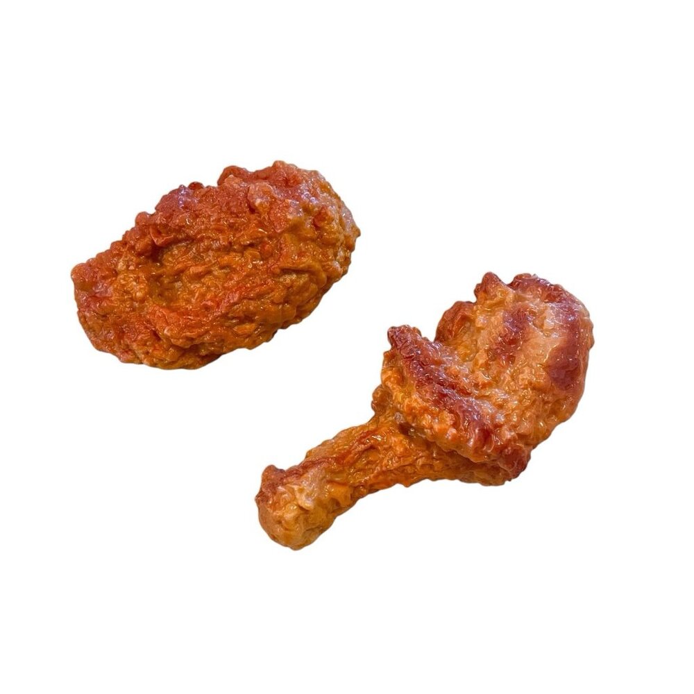 Vintage 1987 MTC KFC Fried Chicken Realistic Play Food